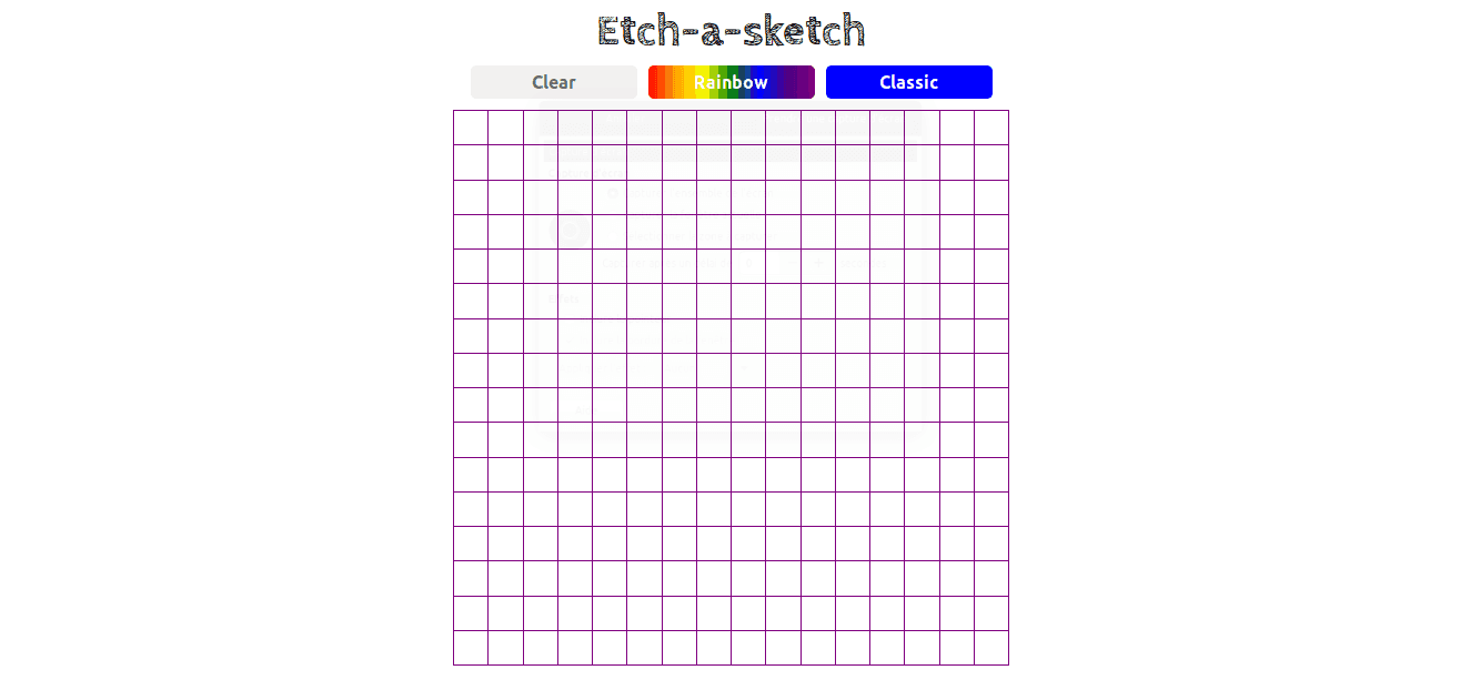 Projet Etch-a-sketch